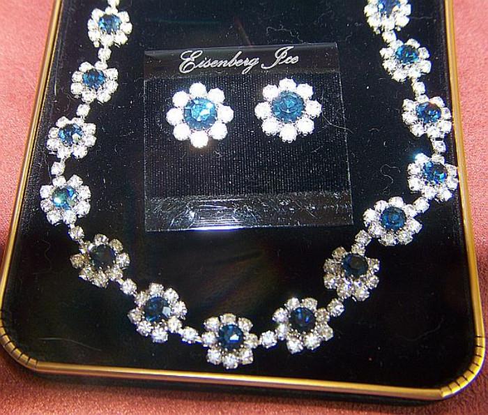 Eisenberg Ice necklace and earrings - stunning set