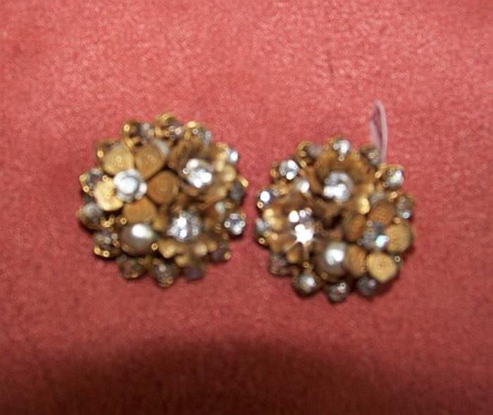 A pair of Robert earrings