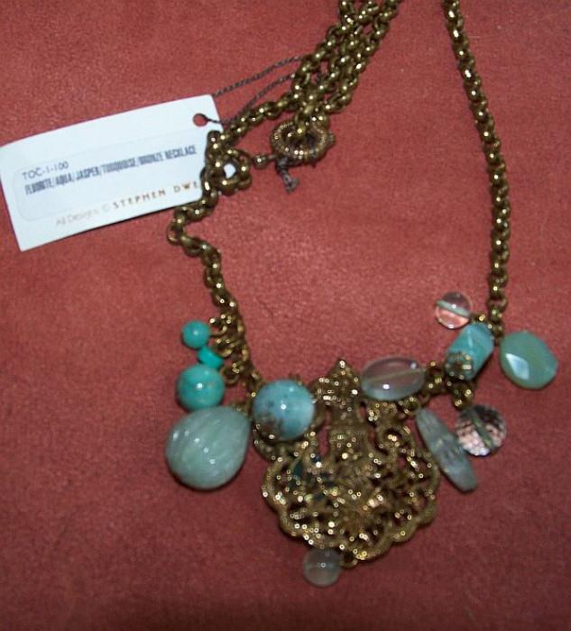 A Stephen Dweck necklace - very chic - never worn by the owner