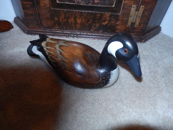 HAND CARVED DUCK DECOY