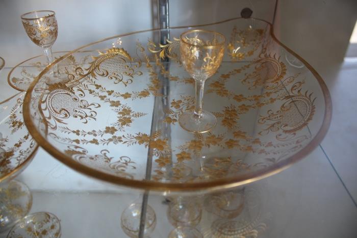 Gold Etched China