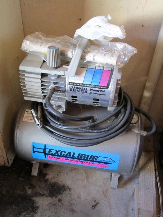 Excalibur 6 gallon 1/2HP compressor