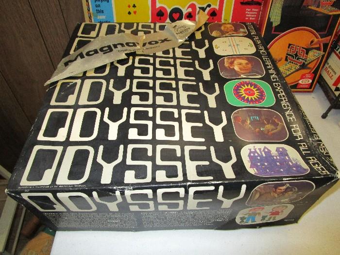 Magnavox Odyssey electronic game with all 22 screen films