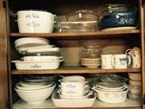 Corning ware & Pyrex assortment