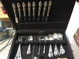 Westmoreland Sterling Enchsnted Orchid 48 pieces plus...