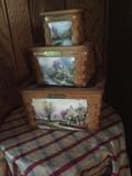 Thomas kinkade baskets