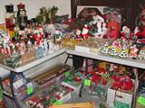 Collection of Holiday / Christmas Decorations including lot of Nutcrackers