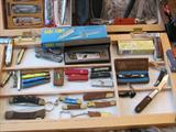 Collection of Knives...Pocket knives- Barlow, Imperial, Schrade "Ole Reliable",Frost "Little Trapper",  Swiss Style Multi-tool, Advertising Knives, Boot Knives, Commemoratives,