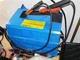 120 Amp Arc Welder that can weld using either 120 volt or 240 volt input power; 6 ft. welding cable with multi-angle electrode holder; 6 ft. ground cable with clamp; easy carry handle; thermal overload protection; Can be used to weld cast iron, stainless steel, mild steel.  Also other accessories, welder mask,chipping hammer, electrodes, leather gloves & apron