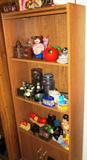 Some of the Extensive Collection of Vintage and collectible banks...See other pictures in this collection. Good figural, sports, cast metal, plastic, wood, Las Vegas Theme, cartoon characters, vehicles, animals. One of the better collections we've seen in awhile.