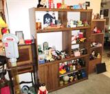 Extensive Collection of Vintage and collectible banks...figural, sports, cast metal, plastic, wood, Las Vegas Theme, cartoon characters, vehicles, animals. One of the better collections we've seen in awhile.