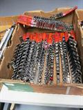 some of the many socket sets that are available in this sale....different sized sets...metric, standard...most are in like new condition.