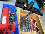 Some of the excellent tool collection available in this sale...including the Matco 1/4 In. Drive Torque Wrench with case...and the socket sets shown