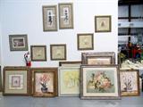 Several of the good artworks that are available in this sale...some originals, good prints signed by artists.