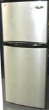 Franklin Chef Refrigerator / Freezer with Stainless front. Freezer top / Refrigerator bottom.