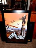 One of Several Prints of Famous Movie Posters...in this case King Kong in all his fierceness might...(Sometimes I get carried away...)