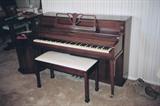 Vintage Kohler & Campbell Vertical Piano with Bench. Piano is likely circa 1950's / 60's)
