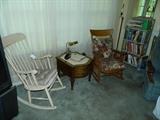 Rockers, End Tables, Books