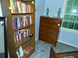  Book Case, Chest Of Drawers