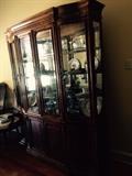 beautiful china cabinet BY MARTINSVILLE