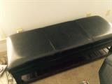 pleather bench