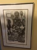 Itshak Holtz signed print