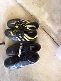 Nike and adidas baseball shoes size 4 and 5 also size 10 boys Lauren pants
