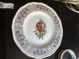 one of the Wedgwood madrigal plates