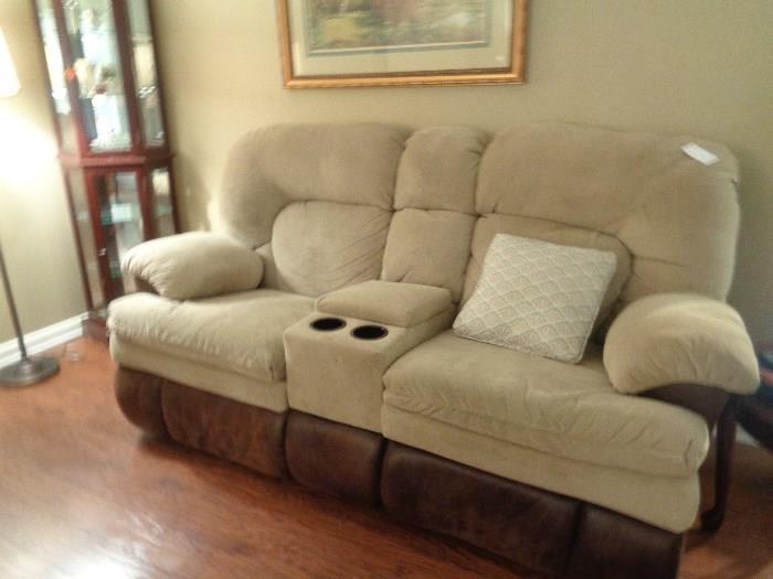 sofa reclines