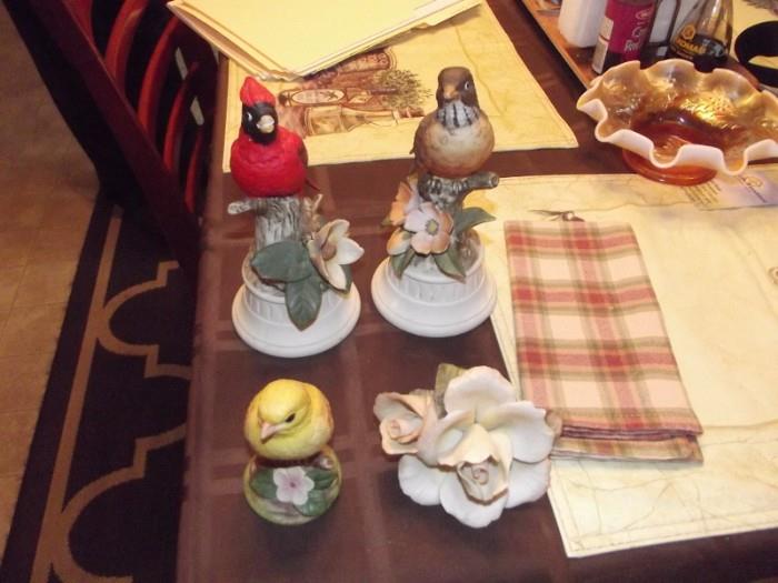 Ethan Allen Bird Figurines