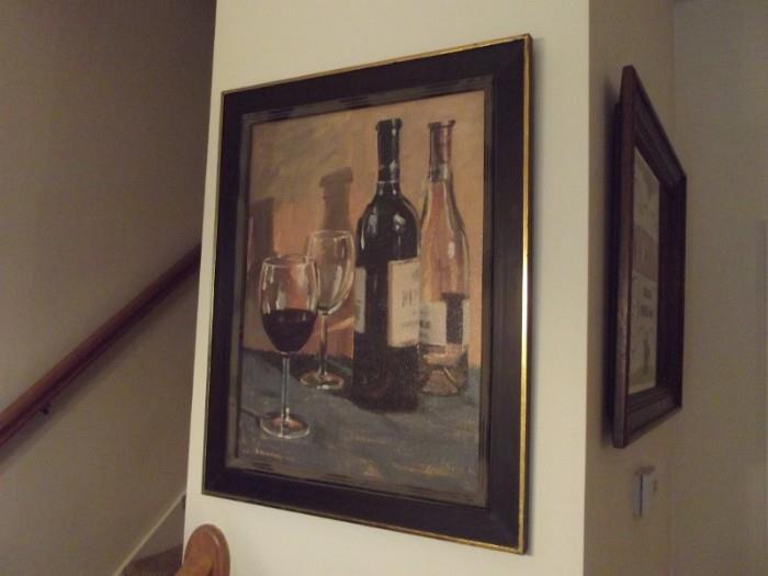 Wine Framed Art