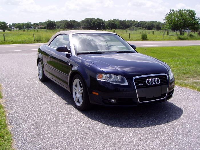 2007 Audi A4 Quattro 2.0 Turbo Loaded including Navigation, Bose Sound System, Satellite Radio 69,000 miles. Like New $16,999