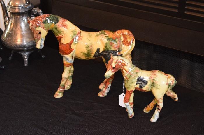 Ocala Horse Figurines Hand Painted