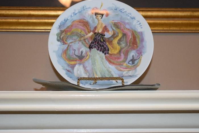 Limoges Women of The Century Plate set of 7