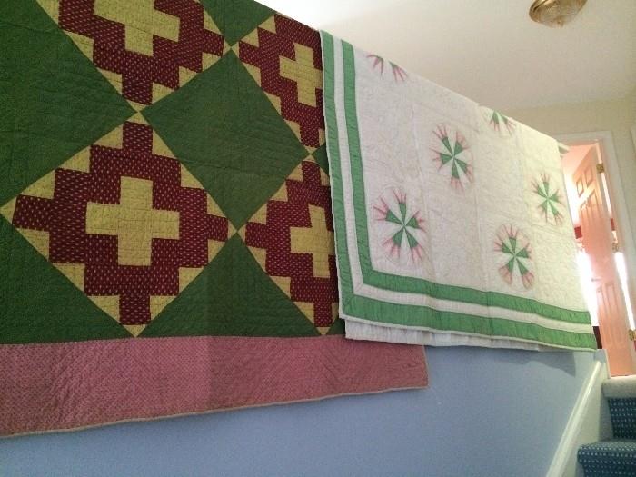 More vintage quilts.