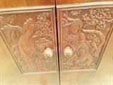 Up close pic of the Chinese dresser