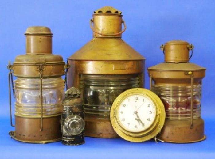 Ships Lanterns, Clock