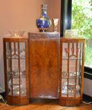 Art Deco Display Curio Cabinet