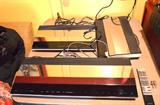 Audio Video Bang & Olefsen system (made in Denmark): Beogram CD 4500, Beogram Tape Deck 4500, Beomaster 4500 Master unit,
Beolink remote control