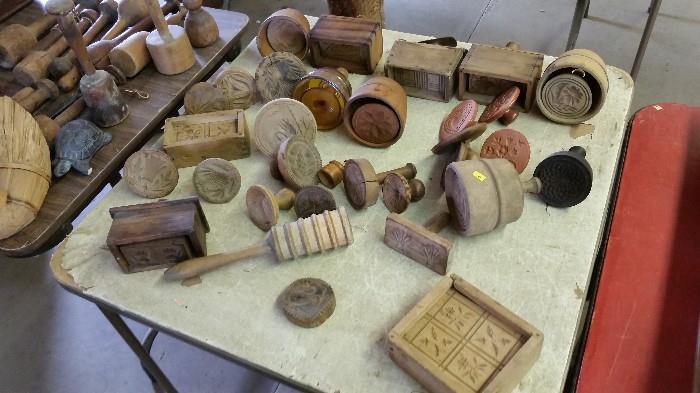 Antique Butter Stamp Collection