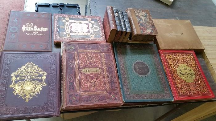 Antique Book Collection, Inside Examples on Website
