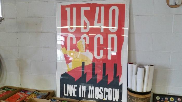 Russian UB40 Show Poster