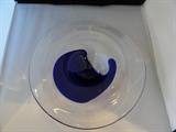 John Rocha for Waterford "Disc-13" Blue Platter"