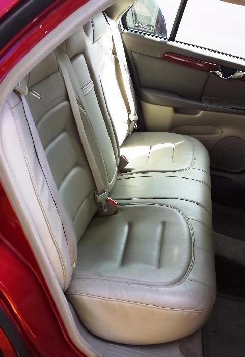 rear leather seats