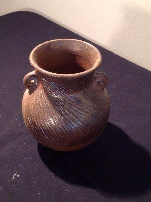 Ben Owen III Ash Glazed Small Vase
