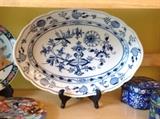 Meissen Blue Onion Platter