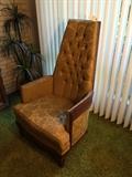 Vintage 1960s Gold Chair