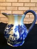 Ironstone English Transfer Ware Cream Pitcher