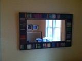 Floyd Gumpf recycled wood, handcrafted mirror