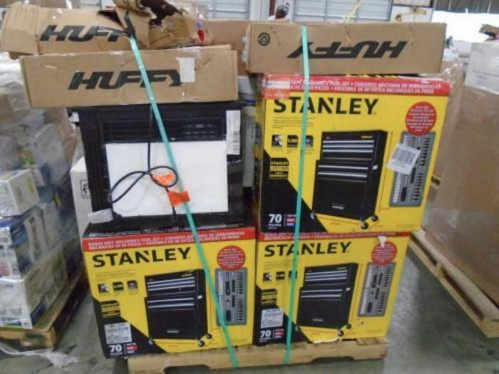 
http://bidonfusion.com/m/lot-details/index/catalog/2592/lot/264736/
Lot of Tools/House ware with $3373 ESTIMATED retail value. Lot includes
Stanley Rolling Tool Chest with Bonus 68-Piece Mechanic Set
Lifezone Compact Infrared Heater/Fireplace
12" Huffy Rock It Boys' Bike
Medal Sports 48" Foosball Table
Misc. Items